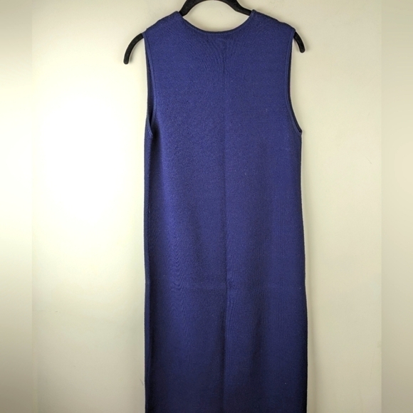 Something Navy Blue Navy coloured sweater dress small - Picture 11 of 12
